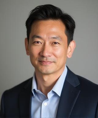 Portrait of David Lee, Senior Stylist.