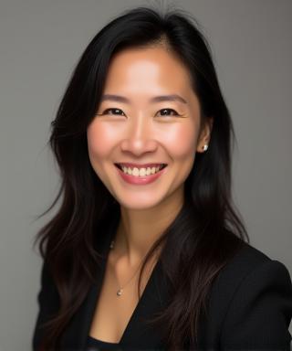Portrait of Sarah Chen, Creative Director.